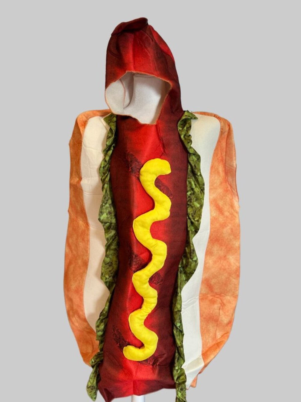 Spirit Halloween Mens Hot Dog Costume Adult One Size Fits Most - Picture 3 of 4